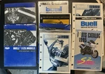 9 Assorted Buell Factory Service And Parts Manuals M2 S1 S2 S3 Xb 1125 Some New. Fixed Price $149.95.