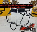 23-26 Cvo Harley Street Road Glide Saddlebag Speaker Amplifier Wiring Harnesses. Fixed Price $299.95.