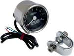 Drag Specialties 8000 Rpm Chrome Electronic Tachometer Black Face Harley. Fixed Price $140.03.