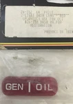 Nip Custom Chrome Lens Two Light Dash Replacement Oem Part # 26-352, Nos. Fixed Price $24.99.