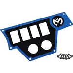 Moose Utility 100-4372-PU Large Switch Dash Plate Right Blue. Fixed Price $23.83.