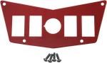 Moose Offroad Dash Plate For Rzr Switch Panel, Red, Part 100-4393-PU. Fixed Price $36.44.