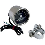 Drag Specialties Chrome/black Mini Electronic 8000 Rpm Tachometer For Harley. Fixed Price $140.03.