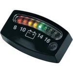 Kuryakyn 4218 Led Battery Gauge Black - 2" X 3/4" 3/16". Fixed Price $95.99.