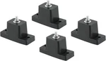 4 Pack Rubber Vibration Isolator Mounting Bracket For Air Conditioner Black. Fixed Price $15.19.