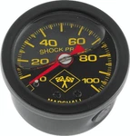 Bikers Choice Oil Pressure Gauge Black Face Bezel Liquid Filled Universal. Fixed Price $50.39.