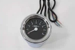 V-twin 39-0202 Chrome 60MM Black Electric Tachometer For Sportster & Softail. Fixed Price $129.95.