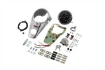 Chrome Two Light Dash Panel Kit With 2:1 Ratio Speedometer For Harley-davidson. Fixed Price $238.99.