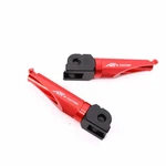 Shinobi Red Front Foot Pegs For Yamaha FZ6R /raven 09-11 12 13 14 15 16 17. Fixed Price $73.23.