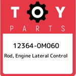 12364-0M060 Toyota Rod, Engine Lateral Control 123640M060, New Genuine Oem Part. Fixed Price $70.66.