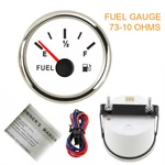 52MM 2-1/16'' Fuel Level Gauge 73-10 Ohms For Car Marine Truck Red Led Usa Stock. Fixed Price $23.70.