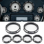 Motor Cnc Speedometer Board Burst Gauge Bezel For Harley Touring Flht Flhx 96-13. Fixed Price $18.00.
