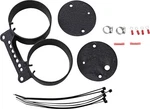 Drag Specialties Gauge Bracket Dual Wrinkle Black Motorcycle T21-6924WB. Fixed Price $219.37.