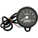 Drag Specialties Matte Black/black Mini Electronic 8000 Rpm Tach For Harley. Fixed Price $126.64.