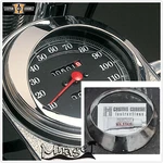 Chrome Mirage Speedometer Visor Fit For Harley Fat Bob Road King Softail Dyna. Fixed Price $16.99.