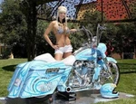 Bagger 14" Apes Extended Cable Kit Stainless No Abs B30-1117 Harley Fl 2014-17. Fixed Price $314.88.