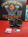 Harley Fxr Sportster Dyna Dual Guage Mechanical Speedometer Tachometer 90 Oem. Fixed Price $360.00.