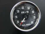 Vintage Harley Davidson Rpm Gauge Tachometer Oem 0-80 Veglia Italy. Fixed Price $24.30.