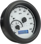 Dakota Mvx Series Fatbob Analog/digital Gauge System White/gray Black. Fixed Price $559.99.