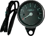 Harddrive Black Face Mini 8000 Rpm Tachometer Gauge For Custom 12V Harley's. Fixed Price $128.50.