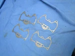 Nos Factory Triumph 650CC Rocker Box Gaskets, 1963-70 Bonneville TR6 # 70-9348. Fixed Price $9.95.
