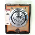 Nos Genuine Harley 2008 Up Dyna Live To Ride Chrome Air Cleaner Trim 27935-08. Fixed Price $30.00.