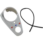 Drag Specialties DS-373656 Three-light Dash Cover Chrome. Fixed Price $105.01.