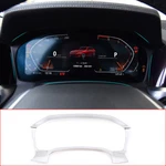 Car Dashboard Tachometer Frame Trim Abs Silver Kit For Bmw 3 Series G20 2020-22. Fixed Price $18.99.