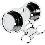 Choppers T-bar Gauge Mount Dual Chrome 1.00" Diameter LA-7398-02C. Fixed Price $275.17.