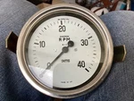 Original Smiths 4000 Rpm White Face Rev Counter RN-1252/18A. Fixed Price $134.38.